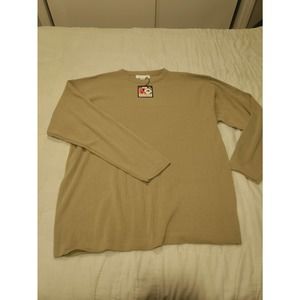 XL Tan Marquis Sweater New with Tags